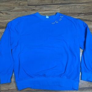 JustHoods- you’re doing fine. Don’t over think it, Crewneck sweater size XL